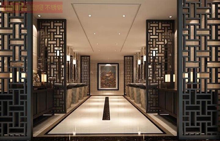 金屬屏風樣品